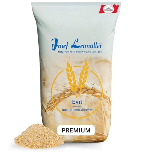 Leimüller Legehennenfutter Premium 5 kg - Legemehl Alleinfutter für Legehennen und Hühner - Fördert die Legeleistung & Eierqualität - AMA-Gütesiegel und 100% Gentechnikfrei von Leimüller