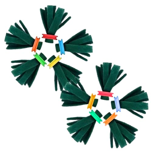 10pcs Laich-Mops für Fische, 1, 8 x 3, 9 Zoll käferbeständiges Schwammfischfisch-Versteck, Aquarium-Versteck für Eierscheiben-Mops für von LejeMaek