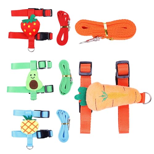 4PCS -Kaninchenkabelbaum und Leine, Haustiere entkommen den Beweis für EIN verstellbaren Katzenkabelbaum, das leichte Bequeme Polyester -Hasenkabelbaum und die Leine für Wanderreisen im Freien für kl 4PCS -Kaninchenkabelbaum und Leine, Haustiere entkommen den Beweis für EIN verstellbaren Katzenkabelbaum, das leichte Bequeme Polyester -Hasenkabelbaum und die Leine für Wanderreisen im Freien für kl von LejeMaek