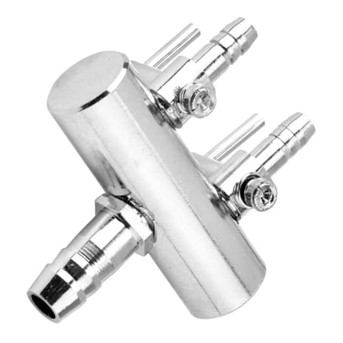 Aquariumluftsplitter Edelstahl Fischtank Sauerstoffpumpe Steuerventil 2 Wege Aquariumluftsplitter von LejeMaek