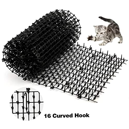 Cat Scat Matte mit Spikes, 2 m x 28 cm Katzenhundstier Spikes Repellent Abschreckungsmatte, Anti -Indoor -Abschreckung im Freien für Garten, Fencescat Cat Scat Matte mit Spikes, 2 m x 28 cm Katzenhundstier Spikes Repellent Abschreckungsmatte, Anti -Indoor -Abschreckung im Freien für Garten, Fencescat von LejeMaek