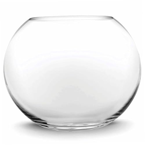Glasfischschale, 9,45 Zoll klares Fischschüssel Glas, runder aquaponischer Fischtank, einfacher Stil Kleiner Fischtank, Mini -Glas -Vase für Wohnzimmer Büroschreiber Dekor Fischschale Glas Glas Glasfischschale, 9,45 Zoll klares Fischschüssel Glas, runder aquaponischer Fischtank, einfacher Stil Kleiner Fischtank, Mini -Glas -Vase für Wohnzimmer Büroschreiber Dekor Fischschale Glas Glas von LejeMaek