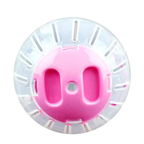 Hamsterkugel 4, 72 Zoll Safer Plastik Hamster Rad transparent waschbarer Käfigrunde Spielzeug mit hohlem Loch Haustierzubehör mit Deckelkugel von LejeMaek