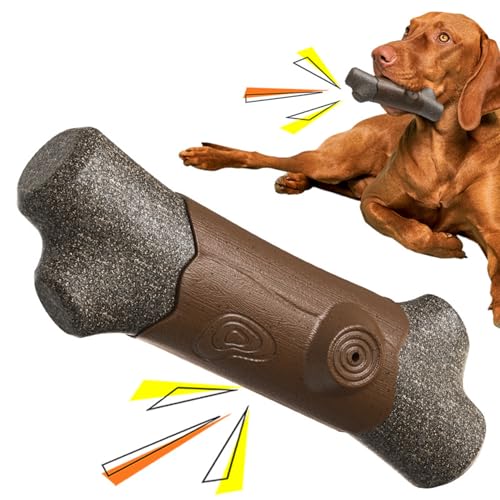 Hundekauenspielzeug, zweikigförmige, quietschende unzerstörbare Hund Spielzeug 8x2.8x2.4 Plastikzähne Reinigung Hundempfindlichkeit für Welpen kleine mittelgroße große Hunde Hundekäsespielzeug Spie Hundekauenspielzeug, zweikigförmige, quietschende unzerstörbare Hund Spielzeug 8x2.8x2.4 Plastikzähne Reinigung Hundempfindlichkeit für Welpen kleine mittelgroße große Hunde Hundekäsespielzeug Spie von LejeMaek