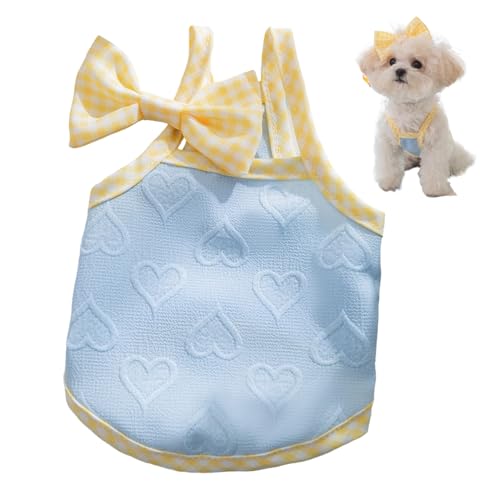 Hundekleidung, atmungsaktive ärmellose kleine Hundekleidung, süßes Herz Haustier mit Bug, für kleine Hunde 2, 5-4 kgdog Hundekleidung, atmungsaktive ärmellose kleine Hundekleidung, süßes Herz Haustier mit Bug, für kleine Hunde 2, 5-4 kgdog von LejeMaek