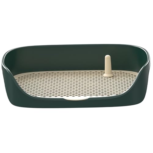 Hundetopfschale, Welpentraining Pee Pad Halter, 16x12 Innenhundtöpfchen mit 4 Schutz Wandstreu Kiste abnehmbare Toilette geeignet für Hunde unter 15 kg Töpfchen Hundetopfschale, Welpentraining Pee Pad Halter, 16x12 Innenhundtöpfchen mit 4 Schutz Wandstreu Kiste abnehmbare Toilette geeignet für Hunde unter 15 kg Töpfchen von LejeMaek