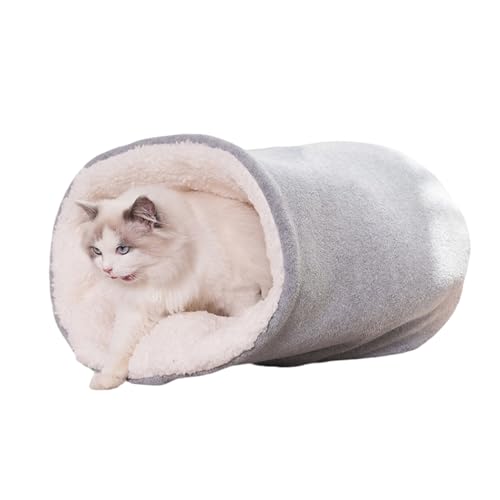LejeMaek Katze Schlafsack Weiche Plüsch 15x13 Zoll Katzen Winterschlafsbag, 360 ° Wrap Hideaway Bett Höhle leicht zu lagern Welpenbett für Innenkatzen und Welpen LejeMaek Katze Schlafsack Weiche Plüsch 15x13 Zoll Katzen Winterschlafsbag, 360 ° Wrap Hideaway Bett Höhle leicht zu lagern Welpenbett für Innenkatzen und Welpen von LejeMaek