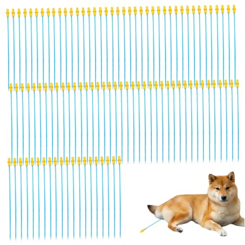 LejeMaek 100pcs künstliches Insemination Kit für Hunde 11.8 '' Einwegflexible Katheterrohr gerundetes Ende Pet Insemination Spritze Keine Verletzungen einfach zu Hause für kleine Petsfake von LejeMaek