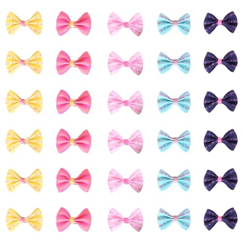 LejeMaek 30pcs Hundehaarbögen, farbenfrohe niedliche Muster Hundebögen Kleiner Größe, dekoratives funktional LejeMaek 30pcs Hundehaarbögen, farbenfrohe niedliche Muster Hundebögen Kleiner Größe, dekoratives funktional von LejeMaek
