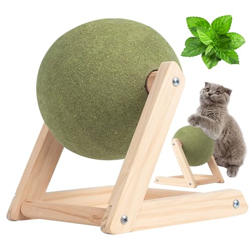 LejeMaek Cat Scratcher Toy Interactive Cat Scratching Posts Safe Catnip Cat Scratching Ball with Wooden Stand Cat Scratcher Ball Toys for Indoor Cats L Cat Scratching Ball LejeMaek Cat Scratcher Toy Interactive Cat Scratching Posts Safe Catnip Cat Scratching Ball with Wooden Stand Cat Scratcher Ball Toys for Indoor Cats L Cat Scratching Ball von LejeMaek