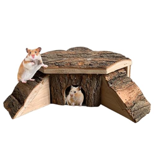 LejeMaek Holz Hamsterhaus kleine Haustiere Versteck Zwerg Hamster Spielzeughütte Käfig Schlafkabine für Chinchilla Ratten Rennmau Maus Holzspielzeuge LejeMaek Holz Hamsterhaus kleine Haustiere Versteck Zwerg Hamster Spielzeughütte Käfig Schlafkabine für Chinchilla Ratten Rennmau Maus Holzspielzeuge von LejeMaek