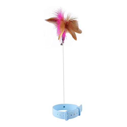 LejeMaek Katzen -Teaser -Kragen Katze necken Zauberstab Silikonkragen Interaktive Katzenspielzeug für Kätzchen Spielen Blue Pet Daily Supplies LejeMaek Katzen -Teaser -Kragen Katze necken Zauberstab Silikonkragen Interaktive Katzenspielzeug für Kätzchen Spielen Blue Pet Daily Supplies von LejeMaek