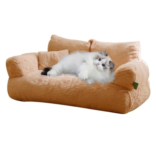 LejeMaek Katzensofa Winter weiche Couch gefülltes Nicht rutsches kratzfestes Bett abnehmbar waschbares Absorption Dampproof Pet Sofa, m LejeMaek Katzensofa Winter weiche Couch gefülltes Nicht rutsches kratzfestes Bett abnehmbar waschbares Absorption Dampproof Pet Sofa, m von LejeMaek