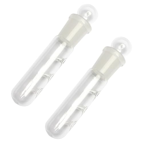 LejeMaek Planaria Trap 2pcs 3 Loch Transparent Planaria Catcher 1x4, 5 Zoll Anti-Eskapseln Schneckenfalle Aquarium Glattes Plastikfischtankzubehör von LejeMaek