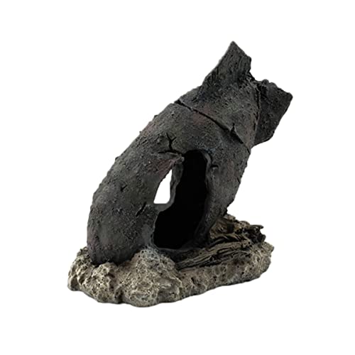 LejeMaek Simulationsbombenverzierung Aquarium Dekoration Tank Bubbler Dekorationen Ornamente für kleine Fischhetchen zum Schwimmen Spielen Versteckzüchter Simulationsbombe Ornament von LejeMaek