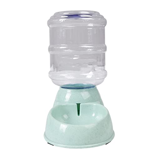 PET Automatic Water Feeder 3.8L abnehmbar waschbarer Nicht rutscher Basis und Leckdosen mit Wasserergewinde-Hangneigung Konstruktion Wasserspender für Katzenhund Automatische Haustier-Feeder von LejeMaek