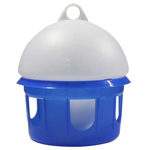 LejeMaek Taubenfuttermittel, 6,5 -l -Hühnerwasser -Feeder, Vogelwasserspender Wasserbehälter mit Griff für Taubenhuhn -Papageiente Entenpiete Feeder von LejeMaek
