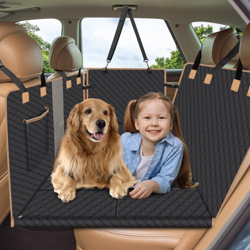 Lekeinchi Hundedecke Auto Rückbank - Auto Hundedecke Rücksitz mit Acht Stabilen Hartholzplatten und Sicherheitsgurten - Wasserdicht & Kratzfest & Sturzprävention Hundematte für SUV, LKW, Schwarz-L Lekeinchi Hundedecke Auto Rückbank - Auto Hundedecke Rücksitz mit Acht Stabilen Hartholzplatten und Sicherheitsgurten - Wasserdicht & Kratzfest & Sturzprävention Hundematte für SUV, LKW, Schwarz-L von Lekeinchi
