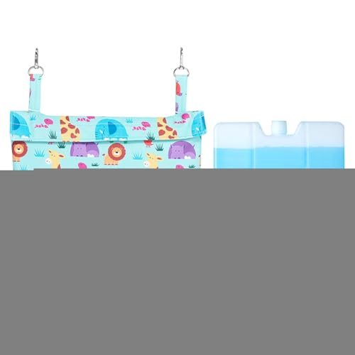 Haustier Kühlmatte,Kühlmatte Für Kleine Hunde | Robuste Waschbare Transportable Matte Für Zwinger Auto Reise Sommer Schlafzimmer Wohnzimmer Terrasse von Lembeauty