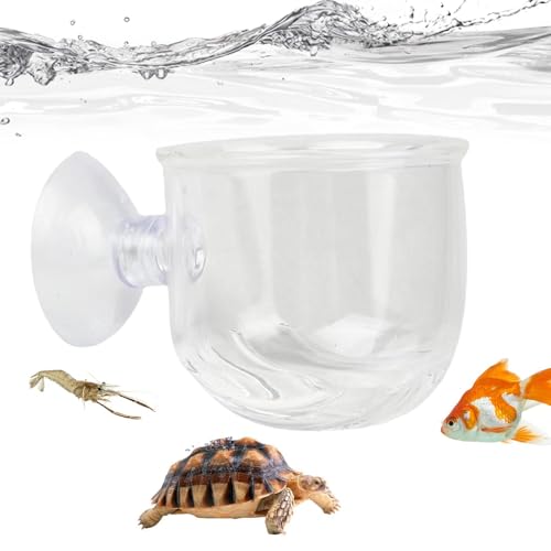 Lembeauty Aquarium Live Red Worm Feeder, Aquarium Blutwurm Feeder | Fischfutterbecher mit Saugnapf | Pflanzenbecher aus Glas für lebende Pflanzen, Fischfutterspender mit starker Saugkraft für Lembeauty Aquarium Live Red Worm Feeder, Aquarium Blutwurm Feeder | Fischfutterbecher mit Saugnapf | Pflanzenbecher aus Glas für lebende Pflanzen, Fischfutterspender mit starker Saugkraft für von Lembeauty