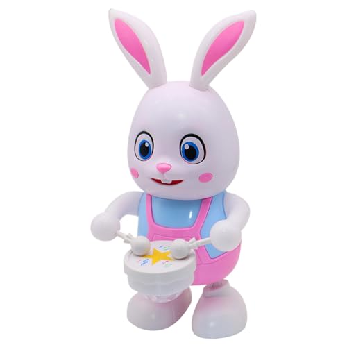Lembeauty Hasenspielzeug für Kinder,Kaninchenspielzeug für Kinder - Tier mit Musikspielzeug | Beleuchteter Hase, elektronisches Musikspielzeug, tanzendes Hasenspielzeug mit Geräuschen für Kinder Lembeauty Hasenspielzeug für Kinder,Kaninchenspielzeug für Kinder - Tier mit Musikspielzeug | Beleuchteter Hase, elektronisches Musikspielzeug, tanzendes Hasenspielzeug mit Geräuschen für Kinder von Lembeauty