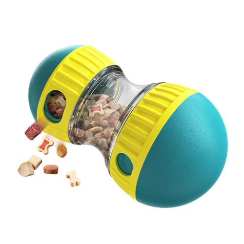 Lembeauty Hundeball-Leckerli-Spender, Leckerli-Spenderball,Kauspielzeug für Hunde, mentale Stimulation, Leckerli-Spenderball | Safe Puzzle Treat Ball Hundespielzeug mit Futterausgabe, Lembeauty Hundeball-Leckerli-Spender, Leckerli-Spenderball,Kauspielzeug für Hunde, mentale Stimulation, Leckerli-Spenderball | Safe Puzzle Treat Ball Hundespielzeug mit Futterausgabe, von Lembeauty