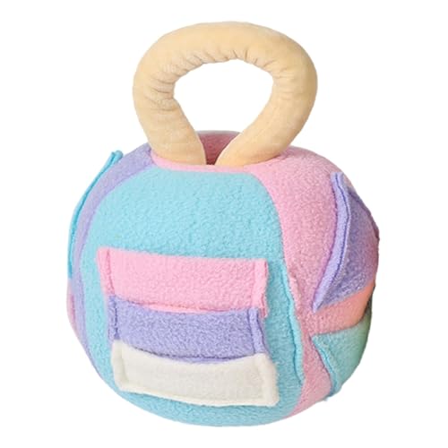 Lembeauty Plüsch-Quietschball-Hundespielzeug,Quietschende Hundebälle - Reinigt die Zähne Interaktives Kauspielzeug - Weiches, quietschendes Puzzle, Gehirntraining, Leckerli-Spender, interaktives Lembeauty Plüsch-Quietschball-Hundespielzeug,Quietschende Hundebälle - Reinigt die Zähne Interaktives Kauspielzeug - Weiches, quietschendes Puzzle, Gehirntraining, Leckerli-Spender, interaktives von Lembeauty