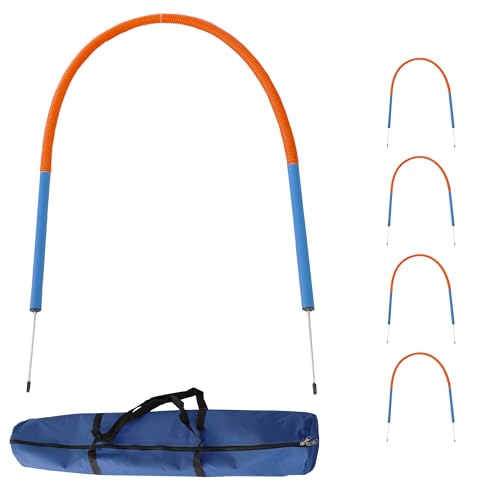 Lemodo Hoopers Set mit 4 Bögen, Agility Set, Hundesport, Hundetraining von Lemodo