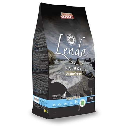 Lenda Thunfisch 3 kg, Vollnahrung ohne Getreide für Junge und Erwachsene Hunde mit Allergien oder Unverträglichkeiten, spezialisierte Ernährung, reich an Thunfisch, hypoallergen Lenda Thunfisch 3 kg, Vollnahrung ohne Getreide für Junge und Erwachsene Hunde mit Allergien oder Unverträglichkeiten, spezialisierte Ernährung, reich an Thunfisch, hypoallergen von Lenda