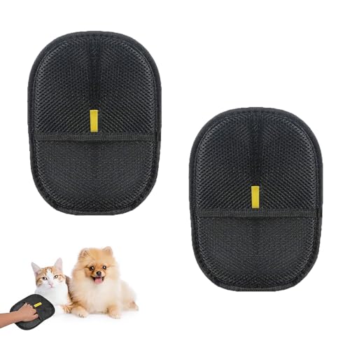LeoHaze 2 Stück Tierhaarentferner Handschuh, Doppelseitige Statische Tierhaar Handschuh, Wiederverwendbare Haarentfernungshandschuh für die Reinigung von Hunden und Katzen, Entfilzung, Sofas LeoHaze 2 Stück Tierhaarentferner Handschuh, Doppelseitige Statische Tierhaar Handschuh, Wiederverwendbare Haarentfernungshandschuh für die Reinigung von Hunden und Katzen, Entfilzung, Sofas von LeoHaze