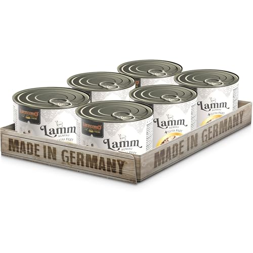 LEONARDO Lamm + extra Filet | (6 x 200g) Lamm + extra Hühnerfilet | Nassfutter mit extra Filet | Getreidefrei mit extra hohem Fleischanteil von Leonardo