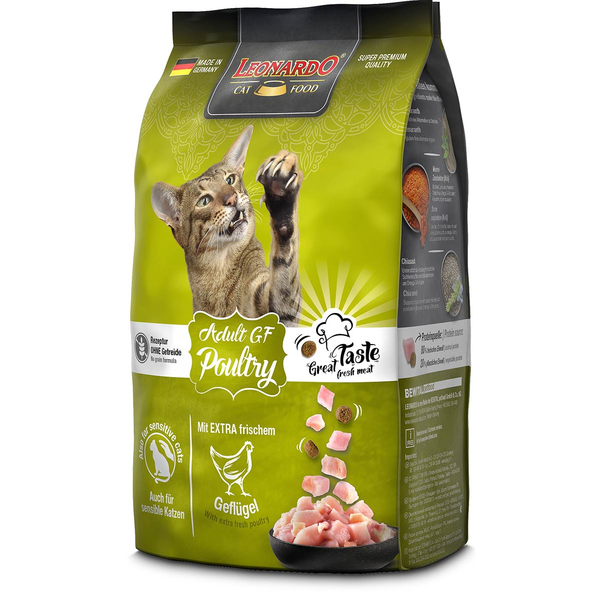 Leonardo Adult GF Poultry 300 g Leonardo Adult GF Poultry 300 g von Leonardo