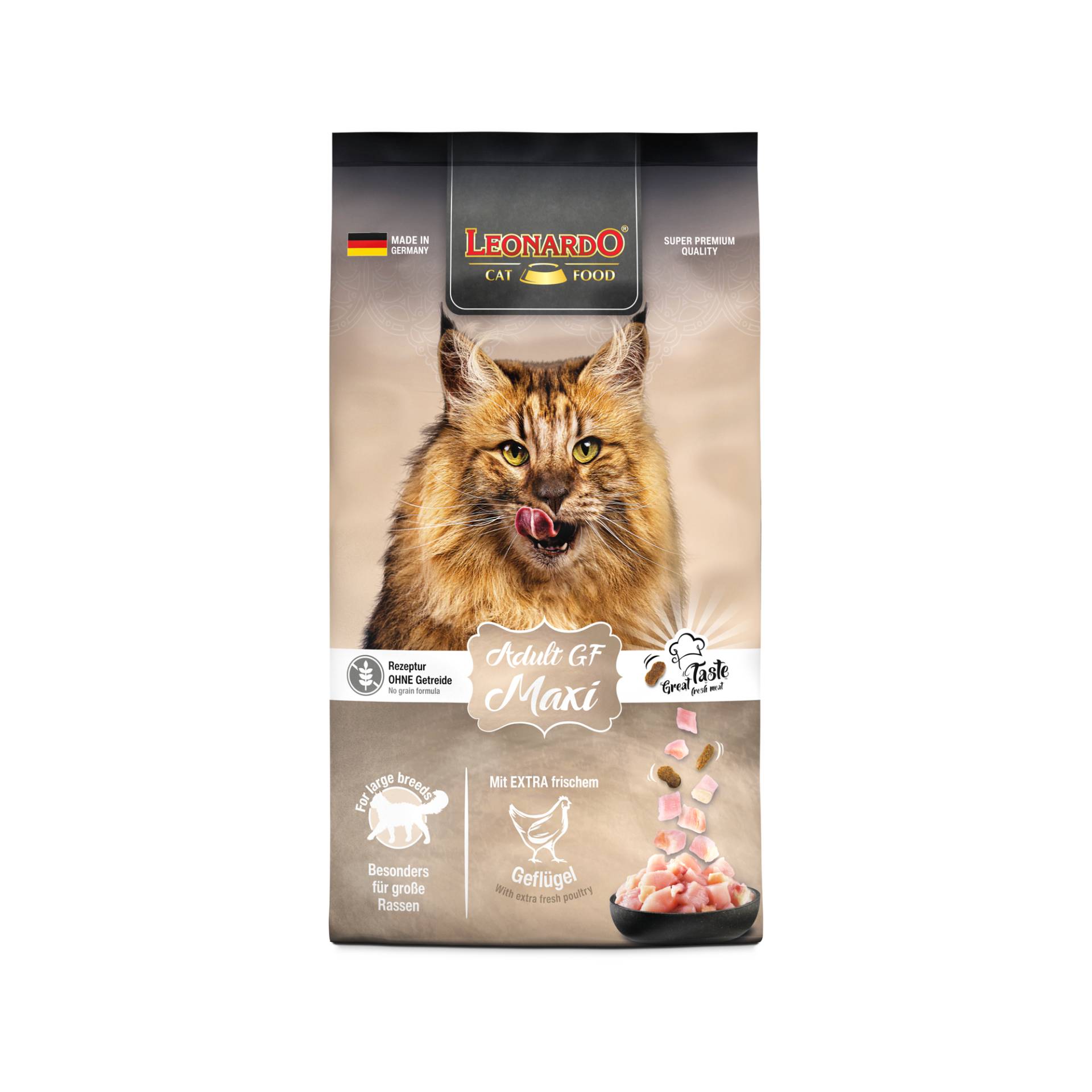 Leonardo - Adult Maxi GF - Katzenfutter - 7,5 kg von Leonardo