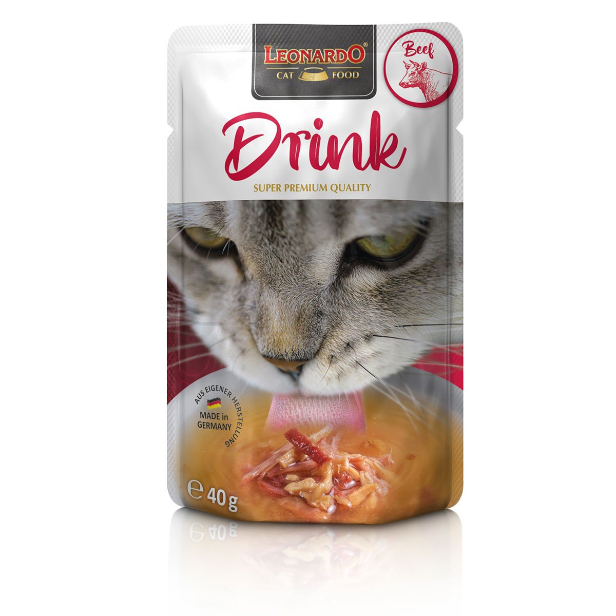 Leonardo Drink Beef 10x40g Leonardo Drink Beef 10x40g von Leonardo