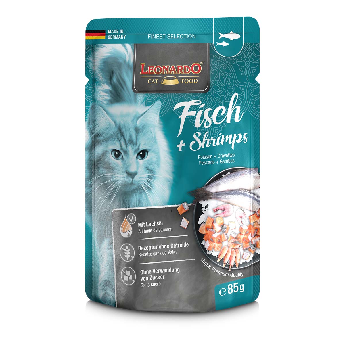 Leonardo Finest Selection Fisch und Shrimps 16x85g von Leonardo