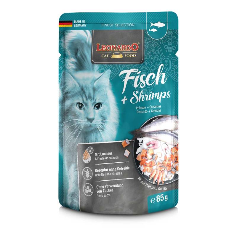 Leonardo Finest Selection Fisch und Shrimps 16x85g von Leonardo