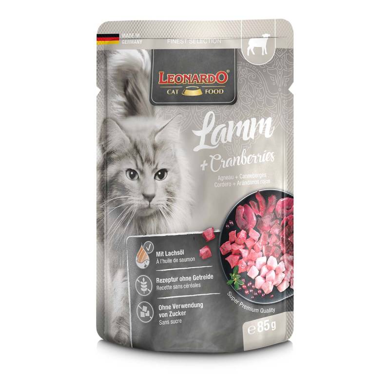 Leonardo Finest Selection Lamm und Cranberries 32x85g von Leonardo