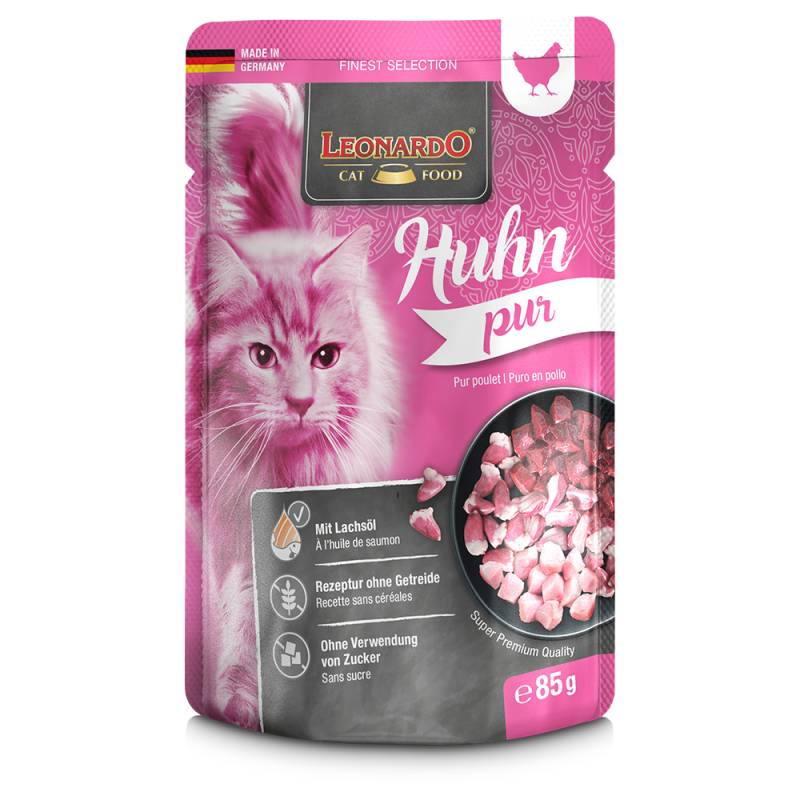 Leonardo Finest Selection Pouch 16 x 85 g - Huhn pur Leonardo Finest Selection Pouch 16 x 85 g - Huhn pur von Leonardo