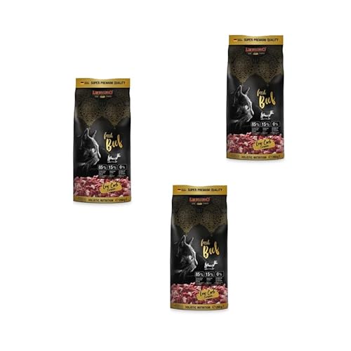 Leonardo Fresh Beef & Poultry Low Carb Formula | 3er Pack | 3 x 250 g | Alleinfuttermittel für ausgewachsene Katzen | Kann dabei helfen den pH-Wert des Harns zu optimieren von Leonardo