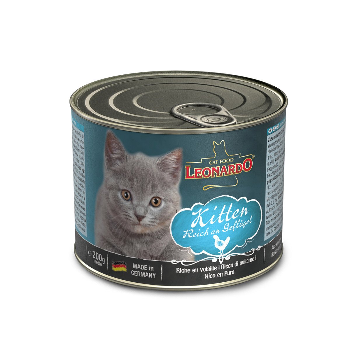 Leonardo Kitten reich an Geflügel 6x200g Leonardo Kitten reich an Geflügel 6x200g von Leonardo