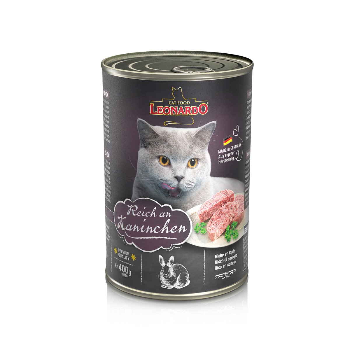 Leonardo Premium Reich an Kaninchen 24x400g von Leonardo