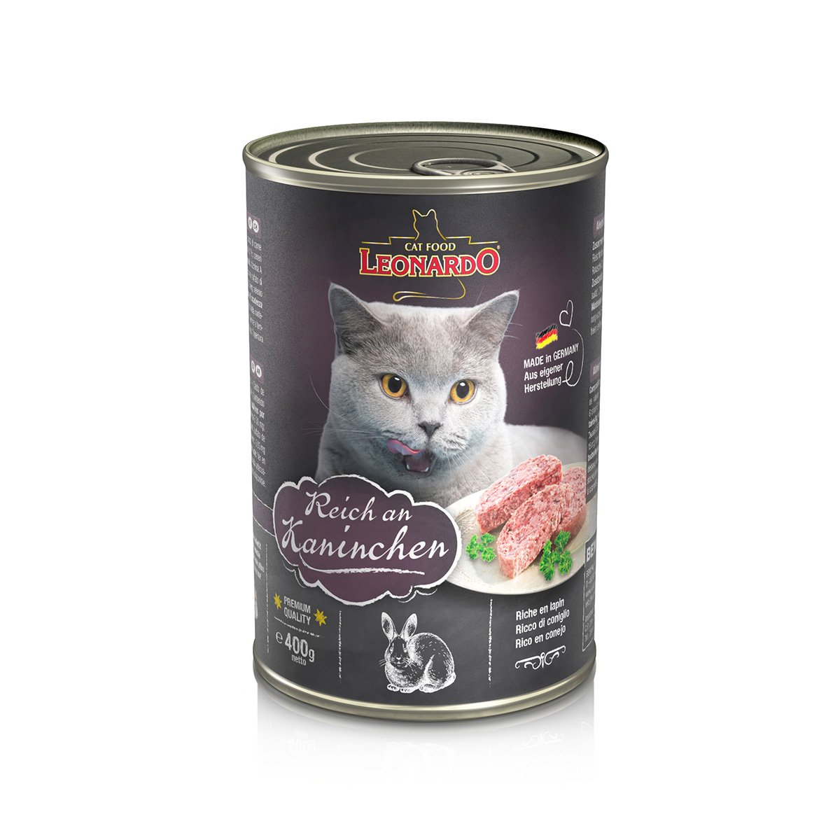 Leonardo Premium Reich an Kaninchen 6x400g Leonardo Premium Reich an Kaninchen 6x400g von Leonardo