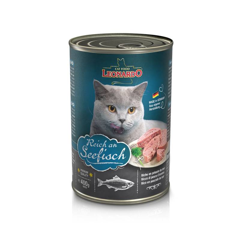 Leonardo Premium Reich an Seefisch 24x400g von Leonardo