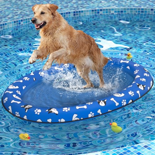 Leopinky Dog Float Float Float - Aufblasbare Hundeschwimmschwimmer für Sommerhunde Wasserschwimmer Leopinky Dog Float Float Float - Aufblasbare Hundeschwimmschwimmer für Sommerhunde Wasserschwimmer von Leopinky