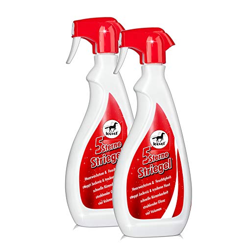 2x Leovet 5-Sterne Striegel 550ml von Leovet