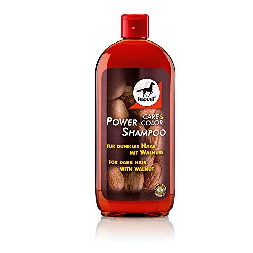 Leovet POWER SHAMPOO mit Walnuss für dunkle Pferde 500 ml von Leovet