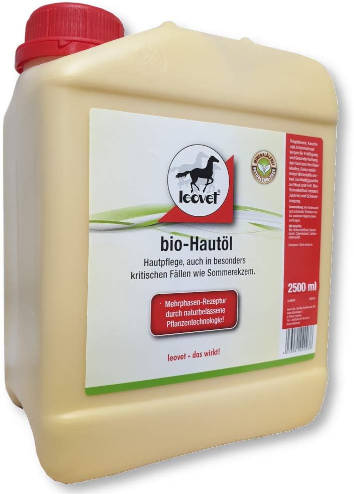 Leovet Bio-Hautöl 2500 ml Kanister zum Nachfüllen Leovet Bio-Hautöl 2500 ml Kanister zum Nachfüllen von Leovet