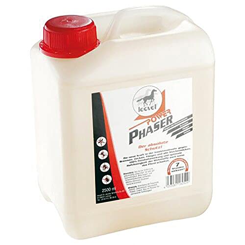 Leovet Power Phaser | 2,5 l | Insektenschutzmittel für Pferde | Zur Abwehr von Insekten und Bremsen | Mit natürlichen Pflanzenölen | ADMR konform, Keine Karenzzeit von Leovet