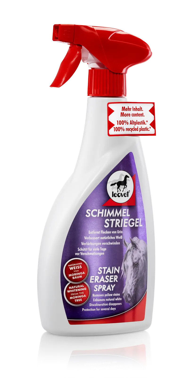 Leovet Schimmel Striegel 550 ml Flasche 550ml Flasche aus 100% Altplastik von Leovet
