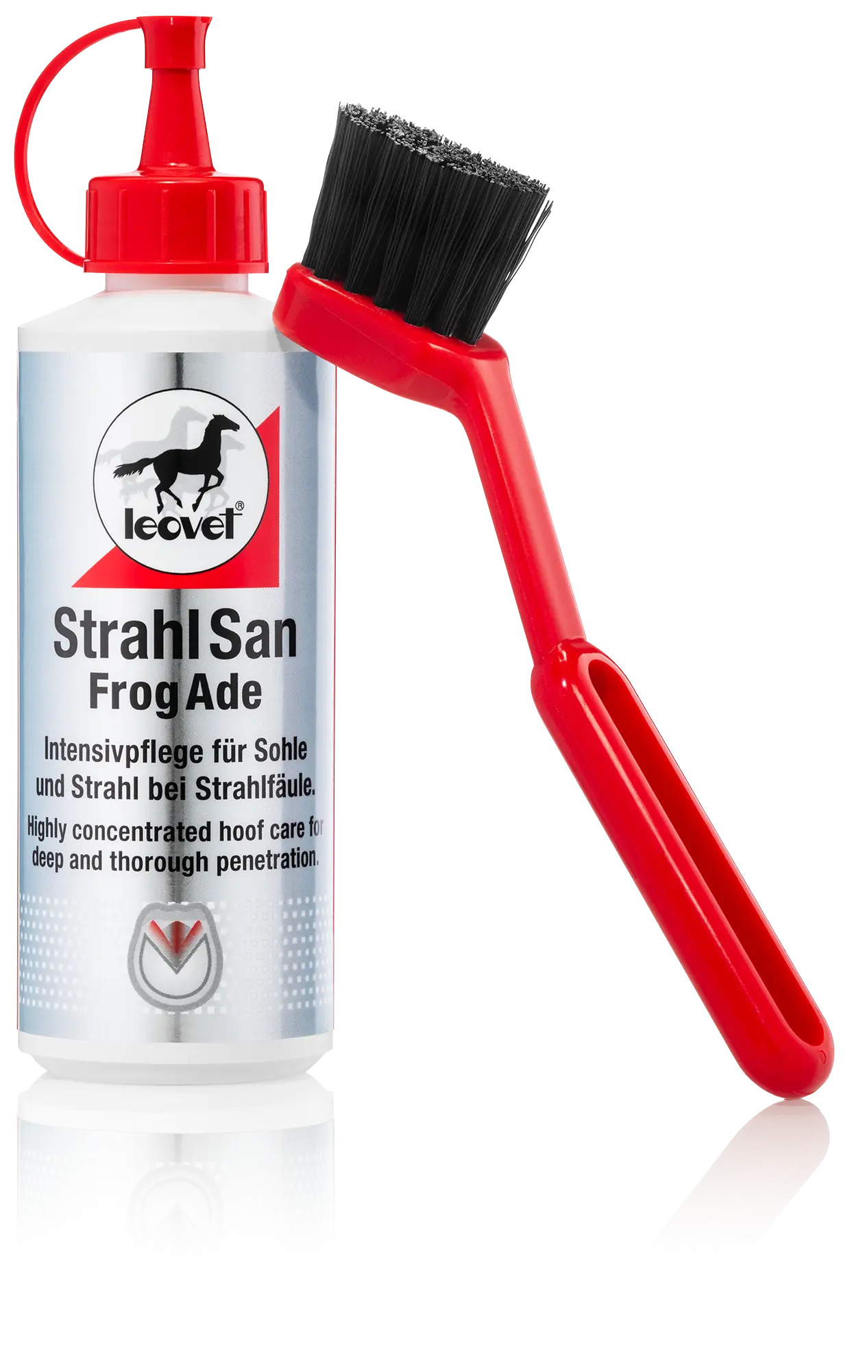 Leovet Strahlsan 200 ml pflegt den Hufstrahl von Leovet